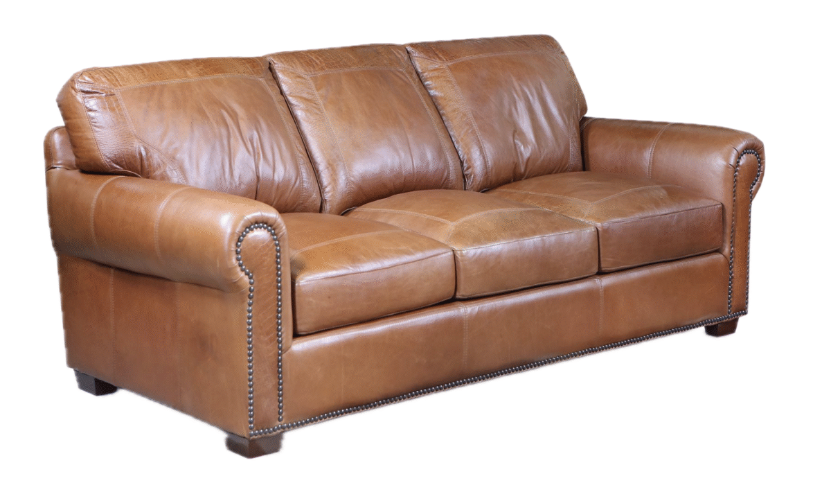 Saddle Glove Leather Sofa